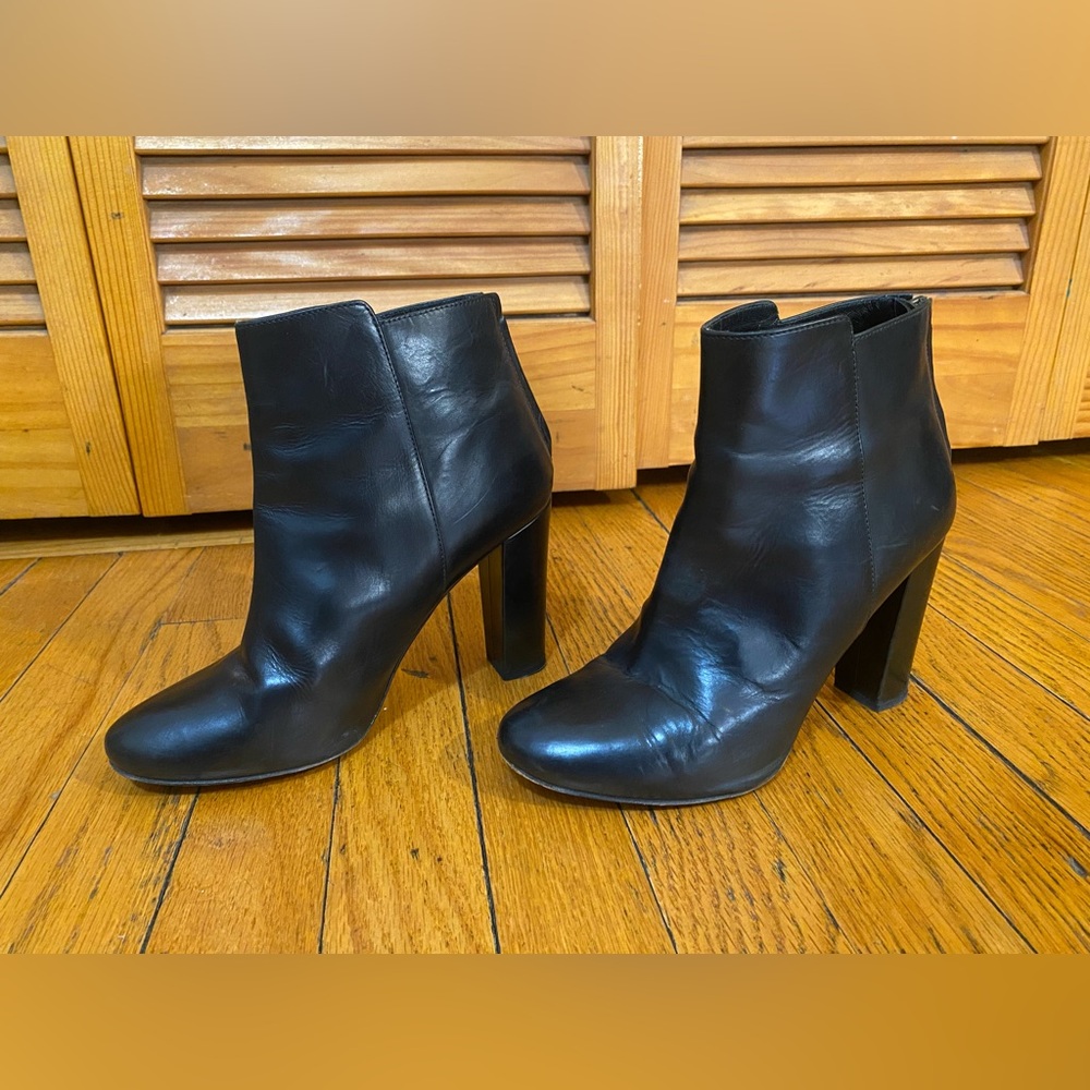 Leather boots by J. Crew